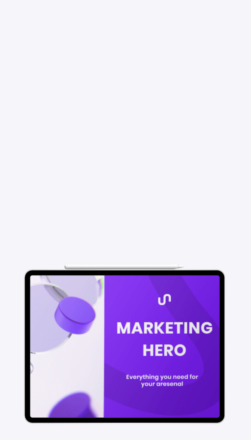 marketing hero creative design service